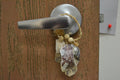 Purple Seashell Door Hanger - Coastal Home Décor