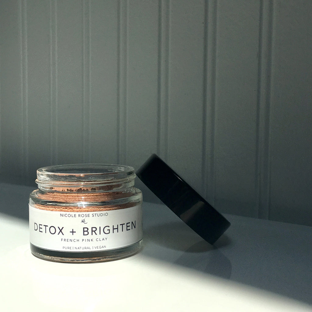 Detox + Brighten French Pink Clay Mask - Spiritual & Wellness