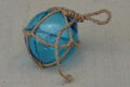 Blue Glass Fishing Float – 5" Reproduction - Coastal Home Décor