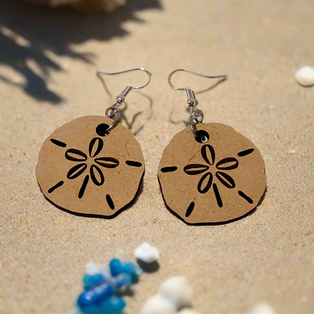Sand Dollar Earrings - Earrings
