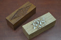 Brown Storage Boxes – 2 Piece Set - Home Office & Gifts
