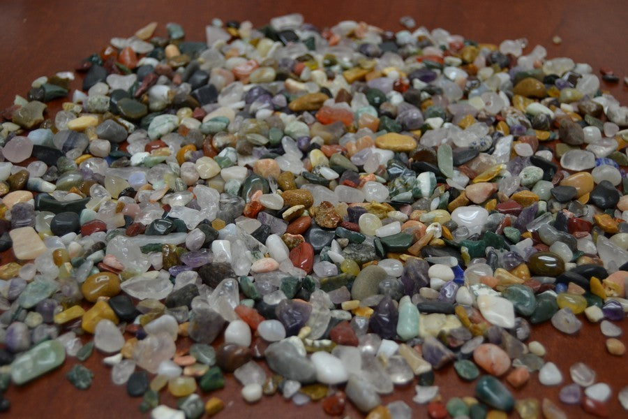 Mixed Gemstone Chips – 900+ Pieces - Crystals & Gemstones