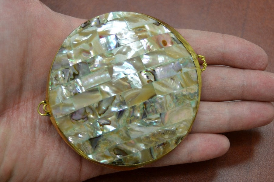 Abalone Shell Coin Purse - Coastal Home Décor