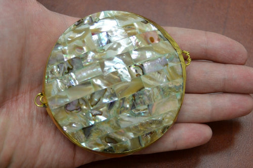 Abalone Shell Coin Purse - Coastal Home Décor