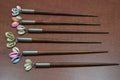Cowrie Shell Hairsticks – 6 Pack - Artisan Fashion Accessories