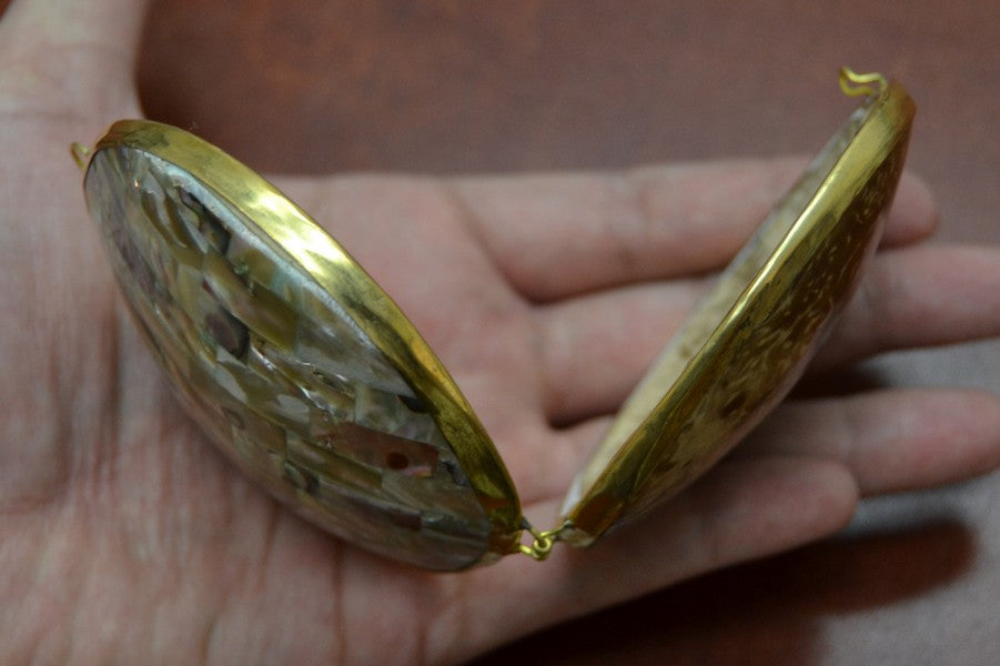 Abalone Shell Coin Purse - Coastal Home Décor