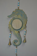 Seahorse Mirror Wall Hanger - Coastal Home Décor