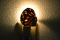 Black Turbo Shell Nightlight - Coastal Home Décor
