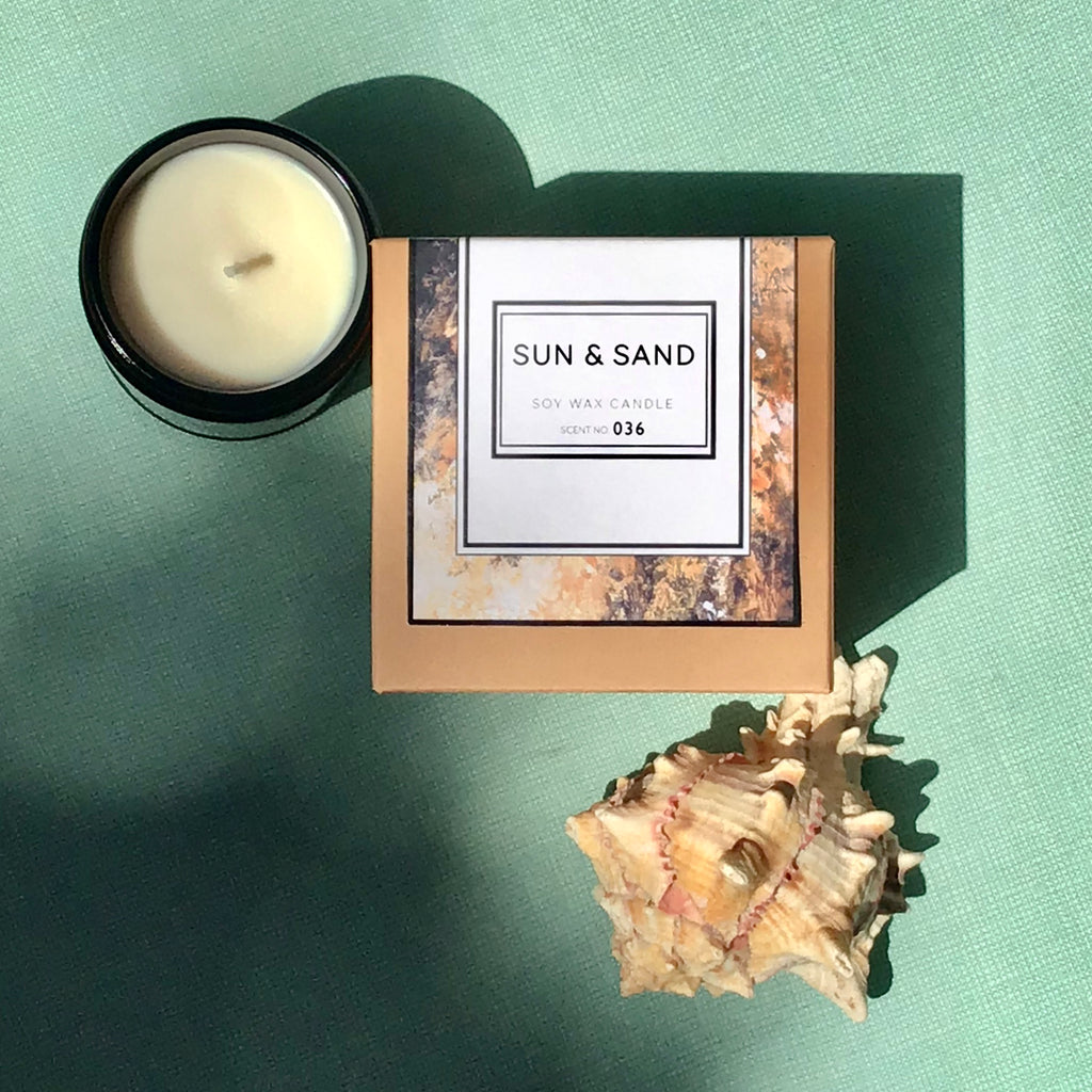 Sun + Sand Soy Wax Candle - Spiritual & Wellness