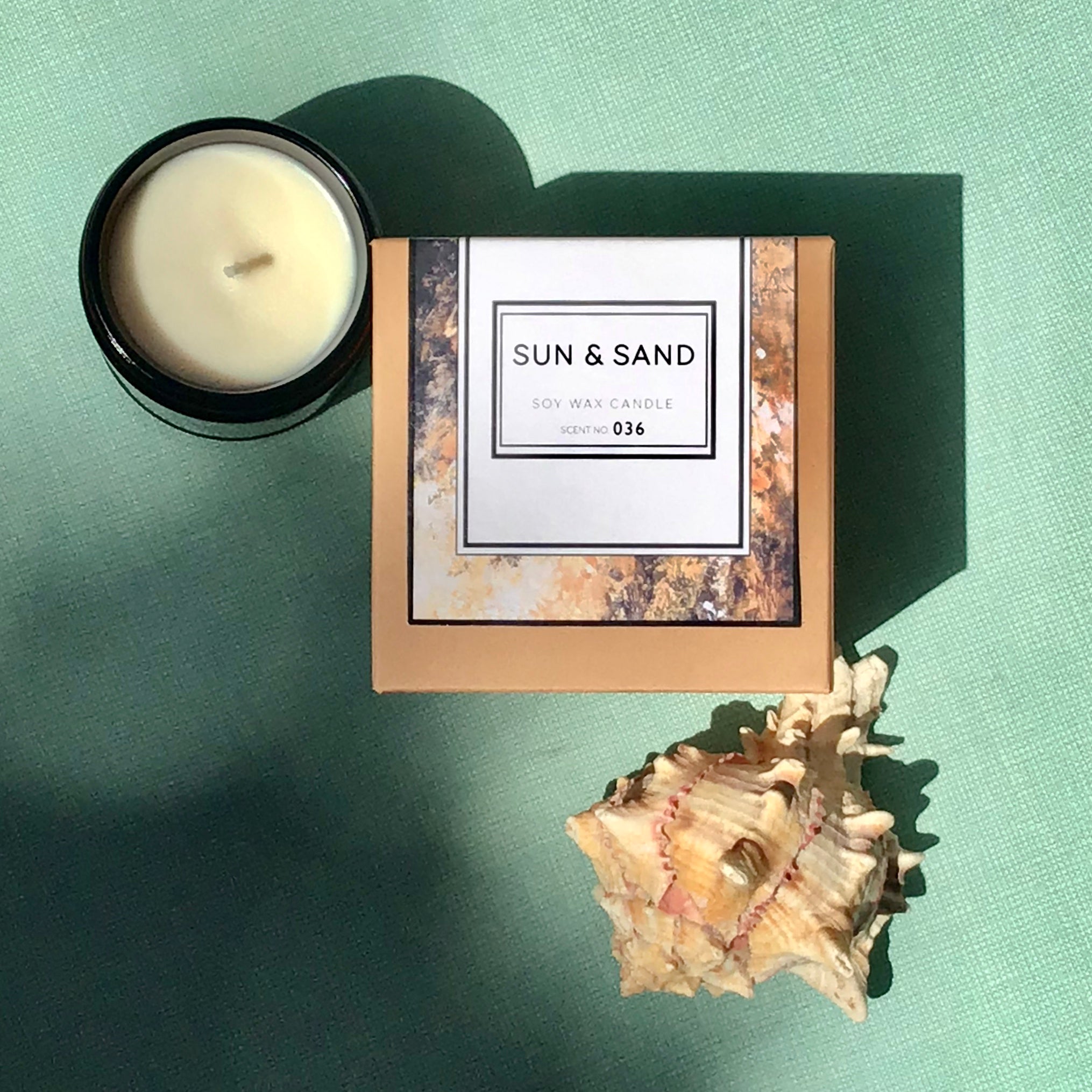 Sun + Sand Soy Wax Candle - Spiritual & Wellness