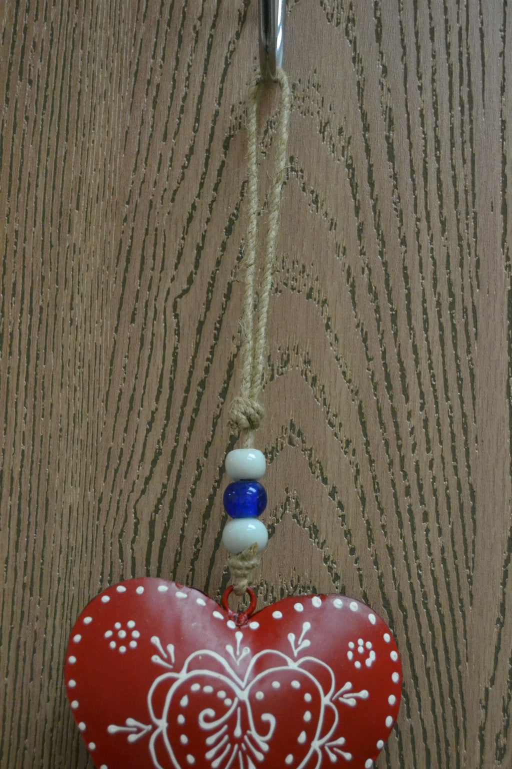 Red Heart Iron Windchime - Rustic Home & Garden