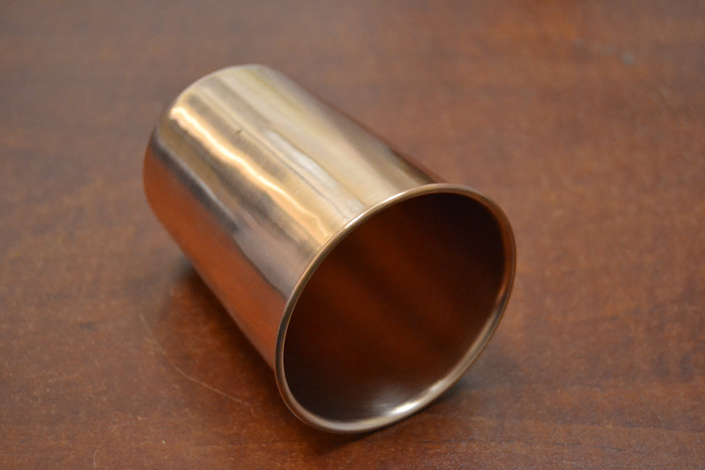 Copper Drinking Glass Cup - Spiritual & Wellness