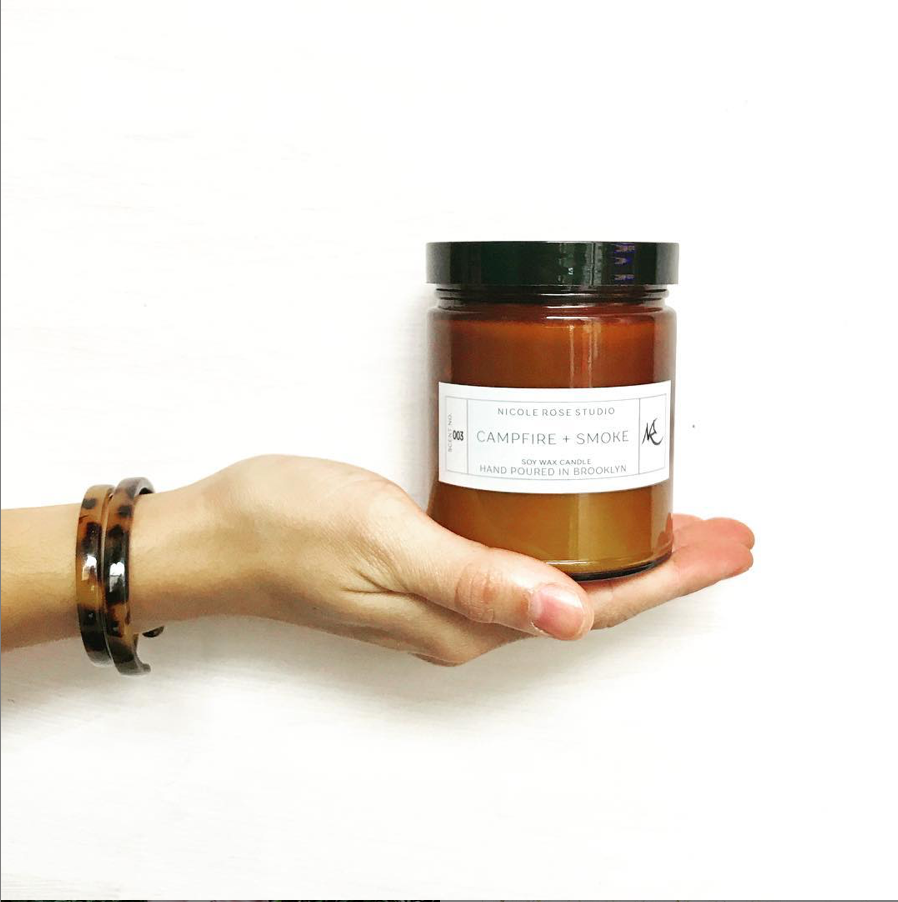 Campfire & Smoke Soy Wax Candle - Spiritual & Wellness