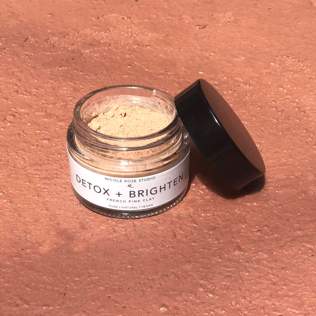 Detox + Brighten French Pink Clay Mask - Spiritual & Wellness