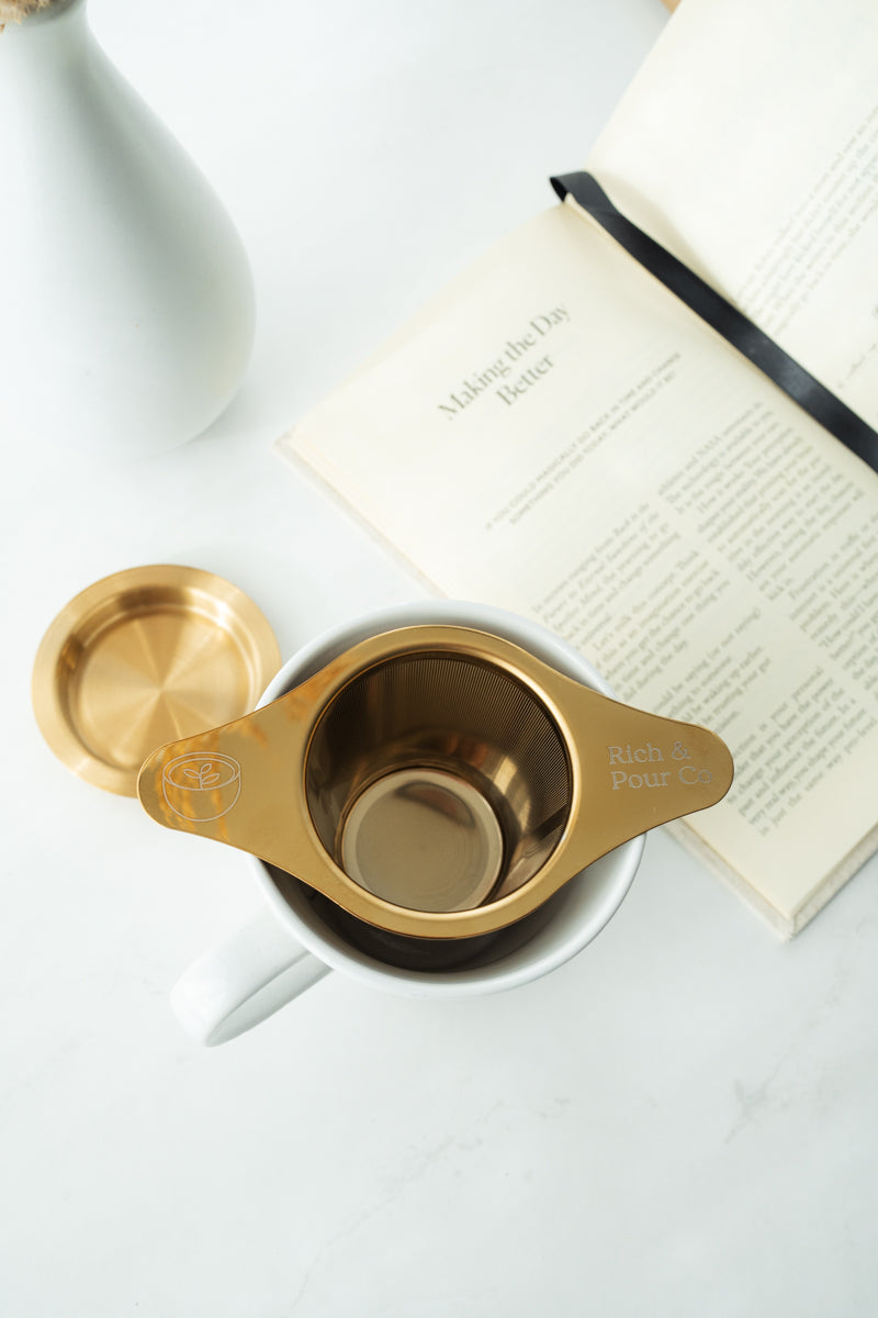 Stainless Steel Tea Infuser - Spiritual & Wellness