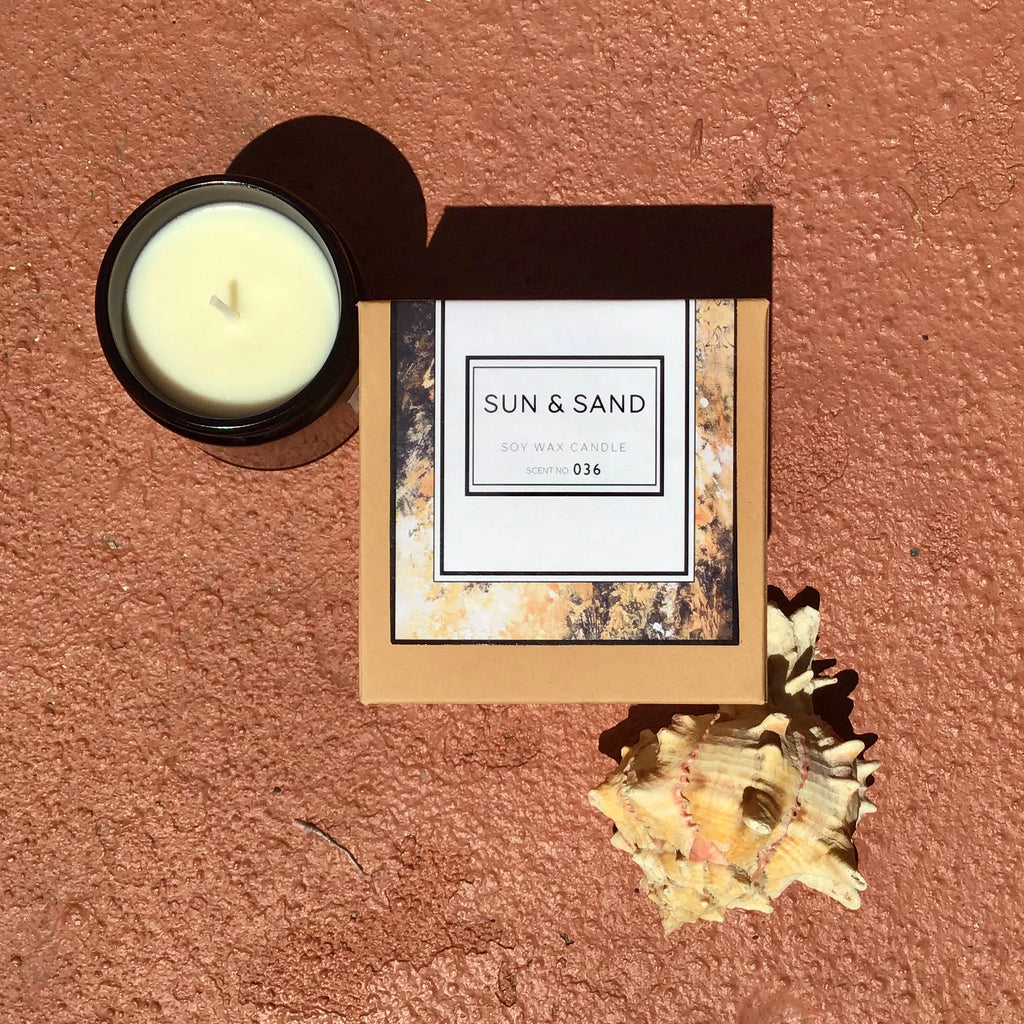 Sun + Sand Soy Wax Candle - Spiritual & Wellness