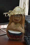 Coconut Monkey Display Stand - Coastal Home Décor