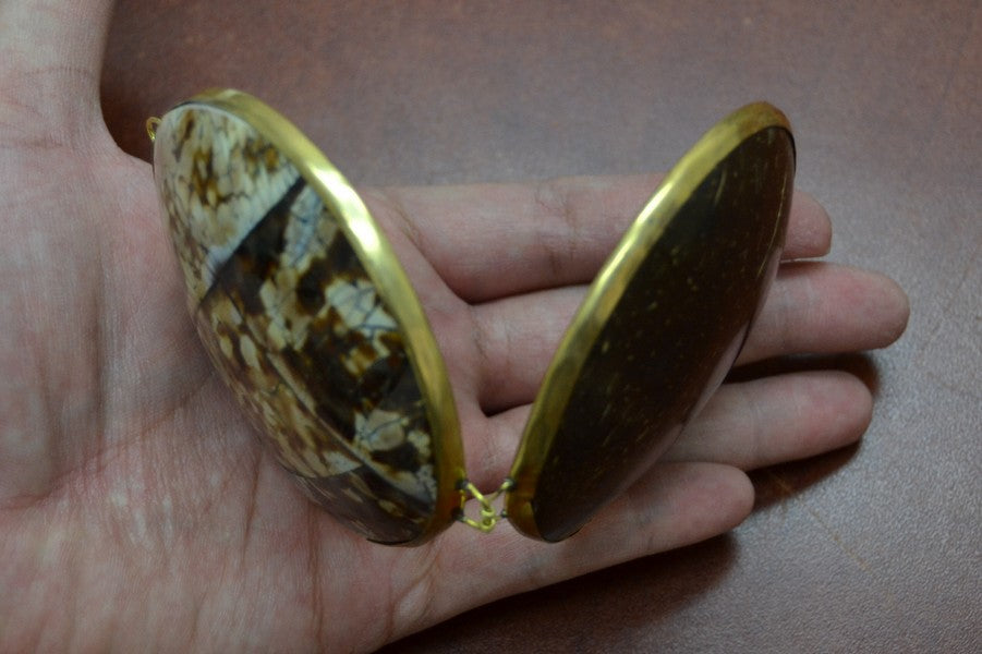 Cowrie Shell Trinket Box - Coastal Home Décor