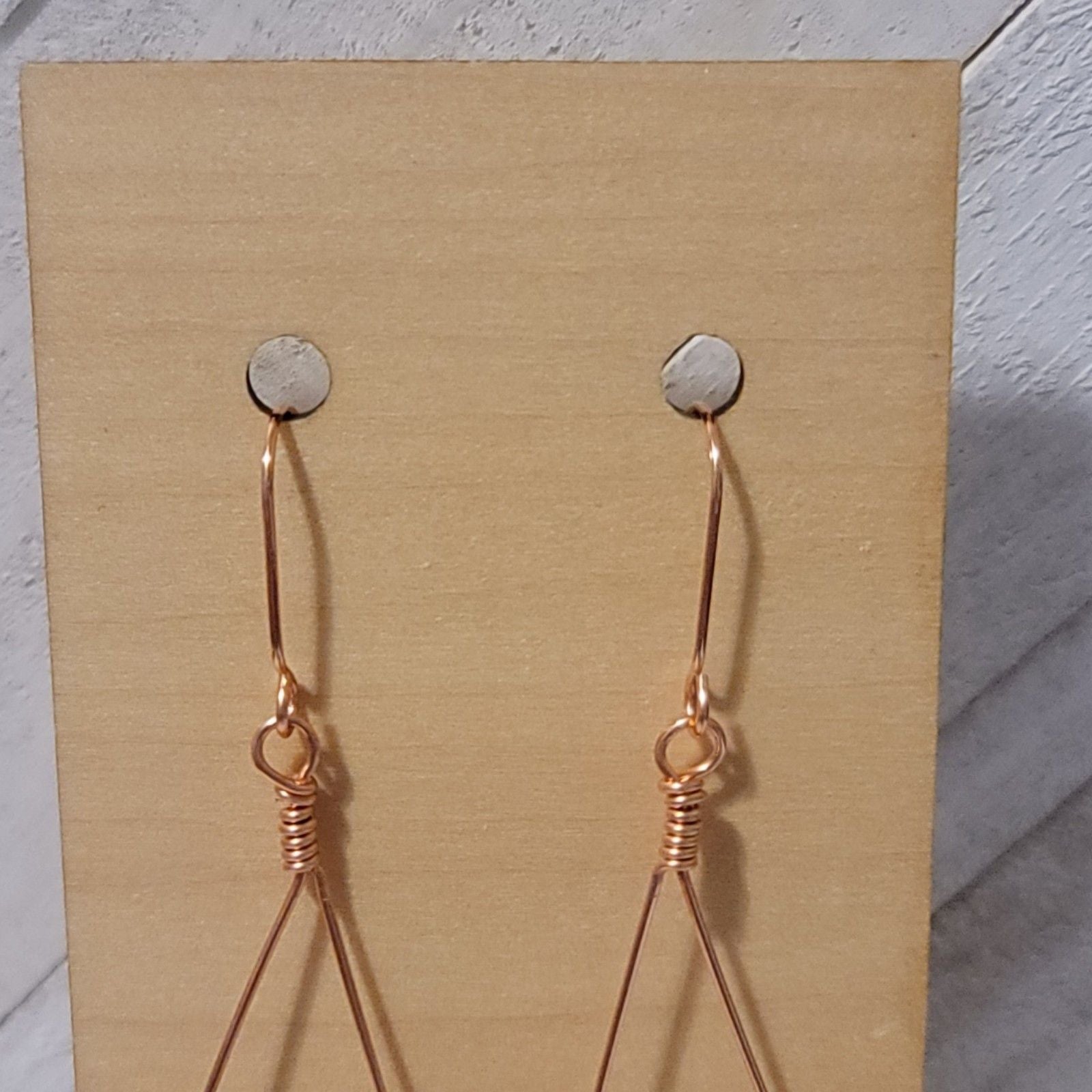 Amethyst Teardrop Earrings - Earrings