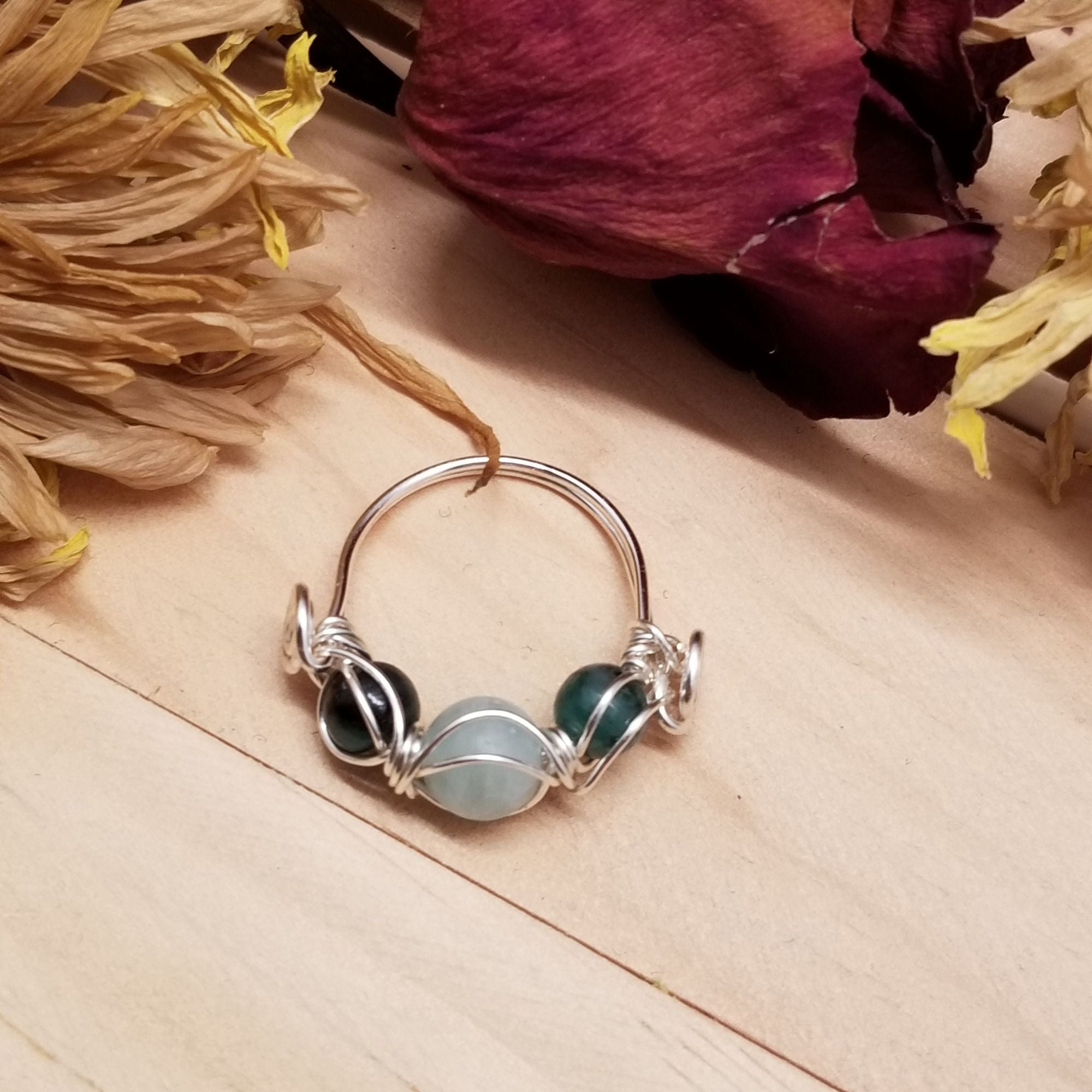 Aquamarine Emerald Ring - Rings