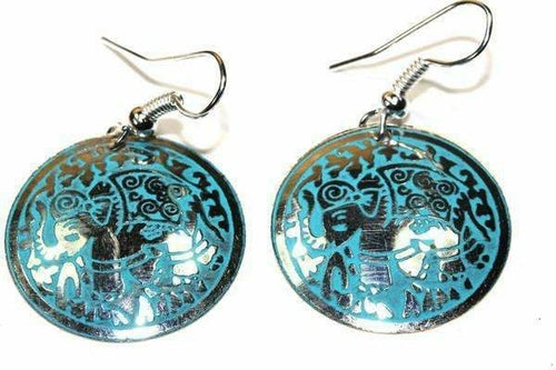 Carnival Elephant Danglers - Artisan Fashion Accessories