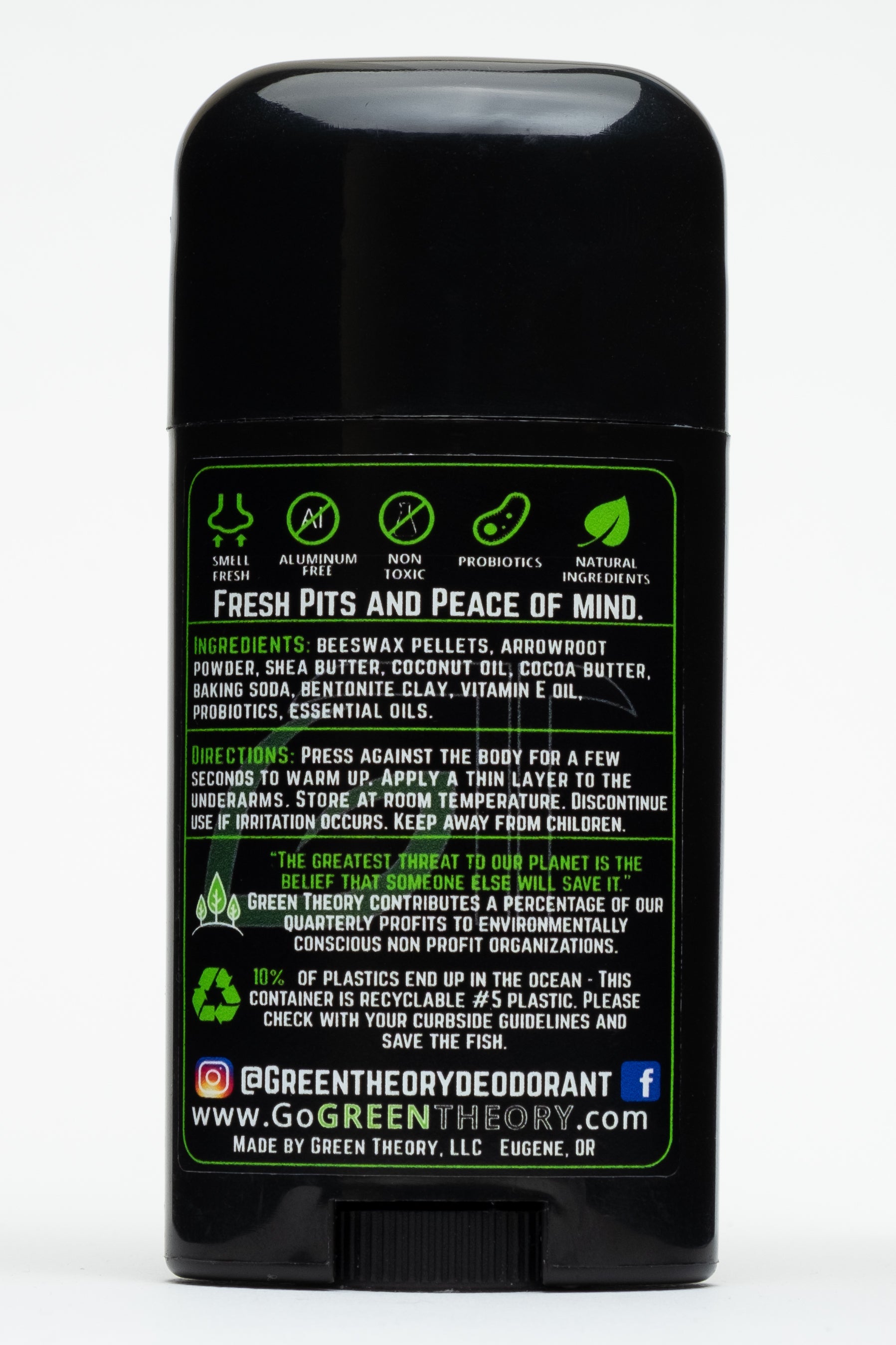 Biohazard Probiotic Natural Deodorant - Spiritual & Wellness