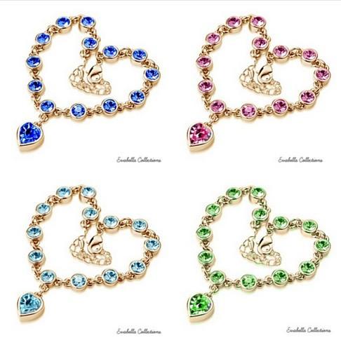 Happy Hearts Bracelet | Swarovski Crystals | Joyful Energy
