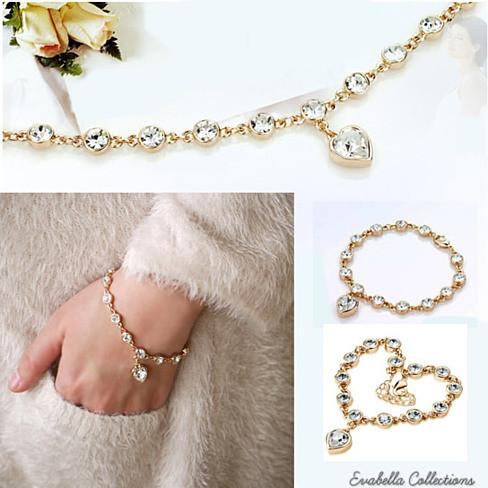 Happy Hearts Bracelet | Swarovski Crystals | Joyful Energy