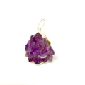 Amethyst Cluster Pendant | Violet Flame Healing | WorthyVibe