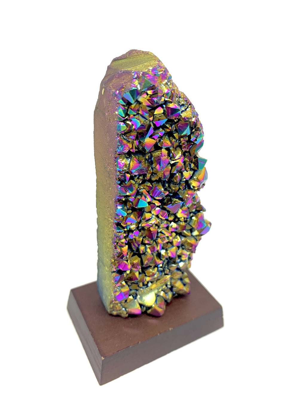Rainbow Amethyst Cluster | Crystal Healing Energy | WorthyVibe