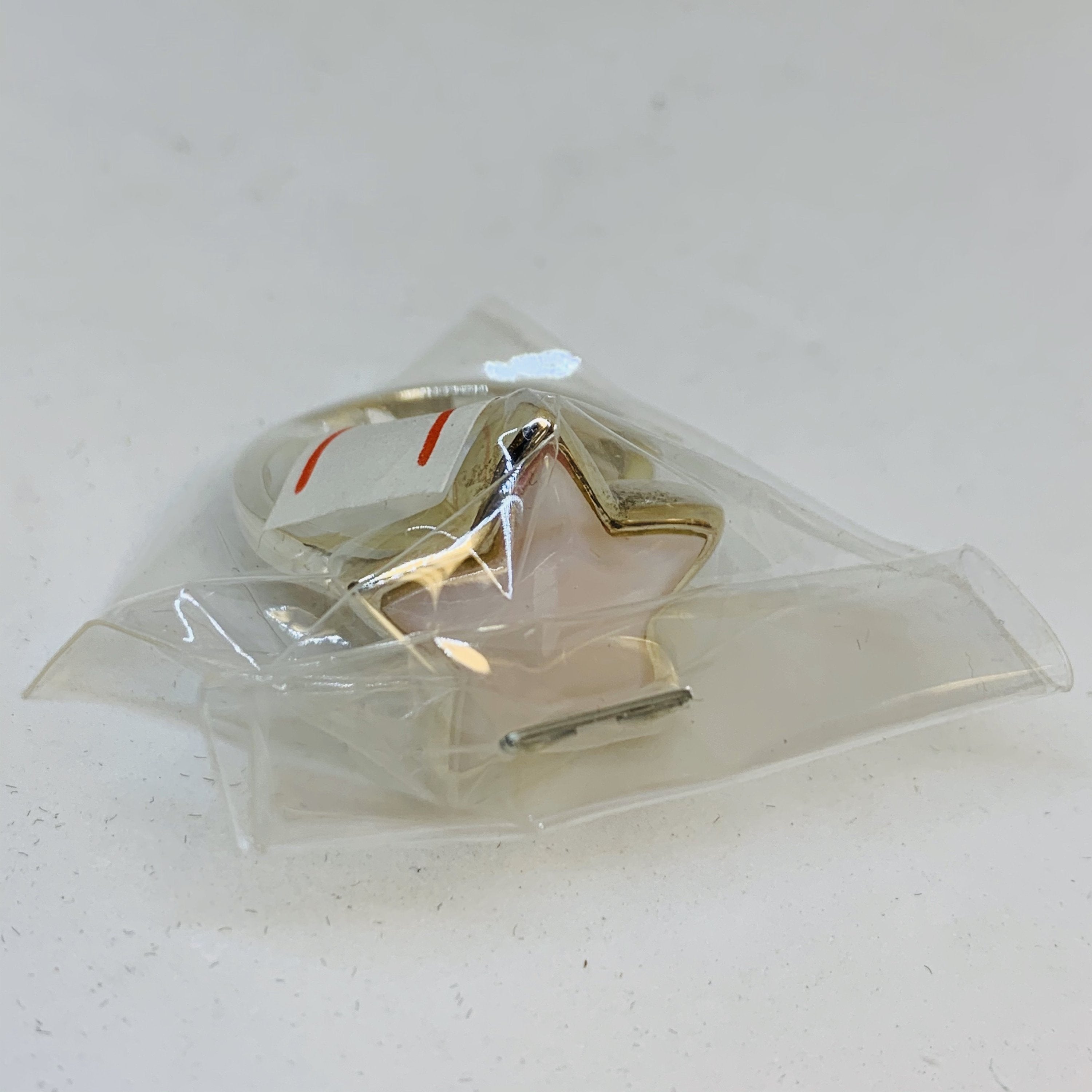 Silver Mother of Pearl Ring | Star Design | Soothing Sea Energy