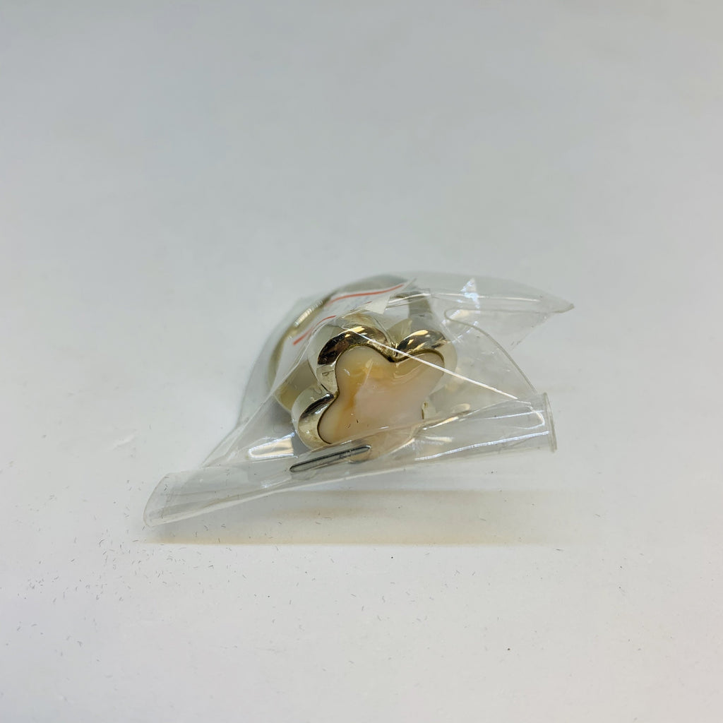 Mother of Pearl Flower Ring | Sterling Silver | Emotional Balance