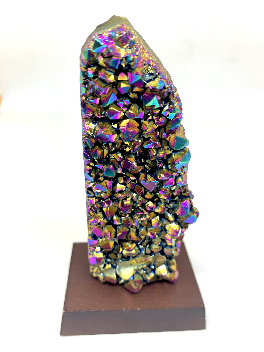 Rainbow Amethyst Cluster | Crystal Healing Energy | WorthyVibe