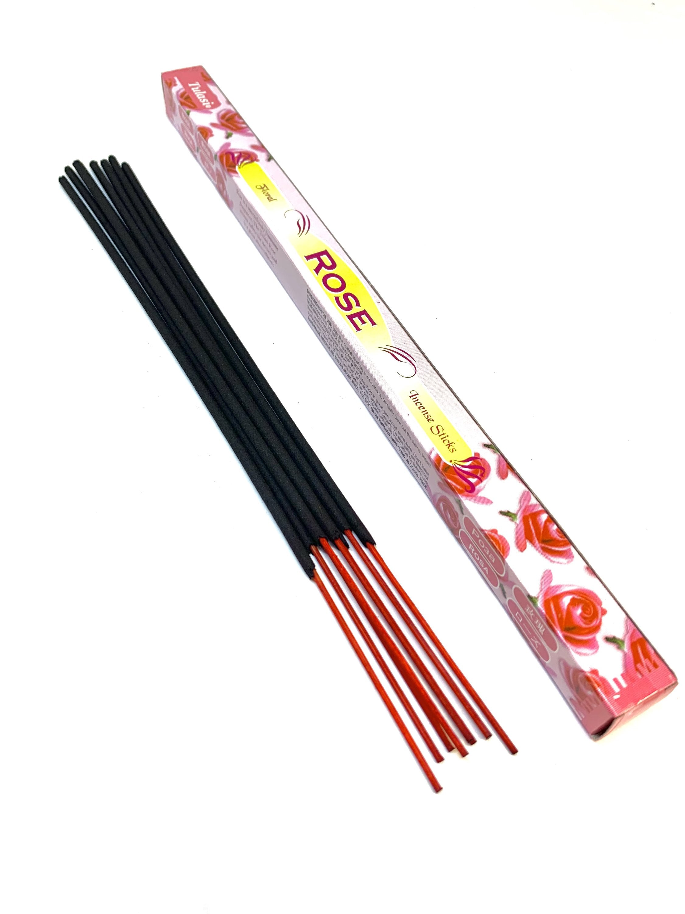 Rose Incense Sticks | Stress Relief | Calming Aroma | WorthyVibe