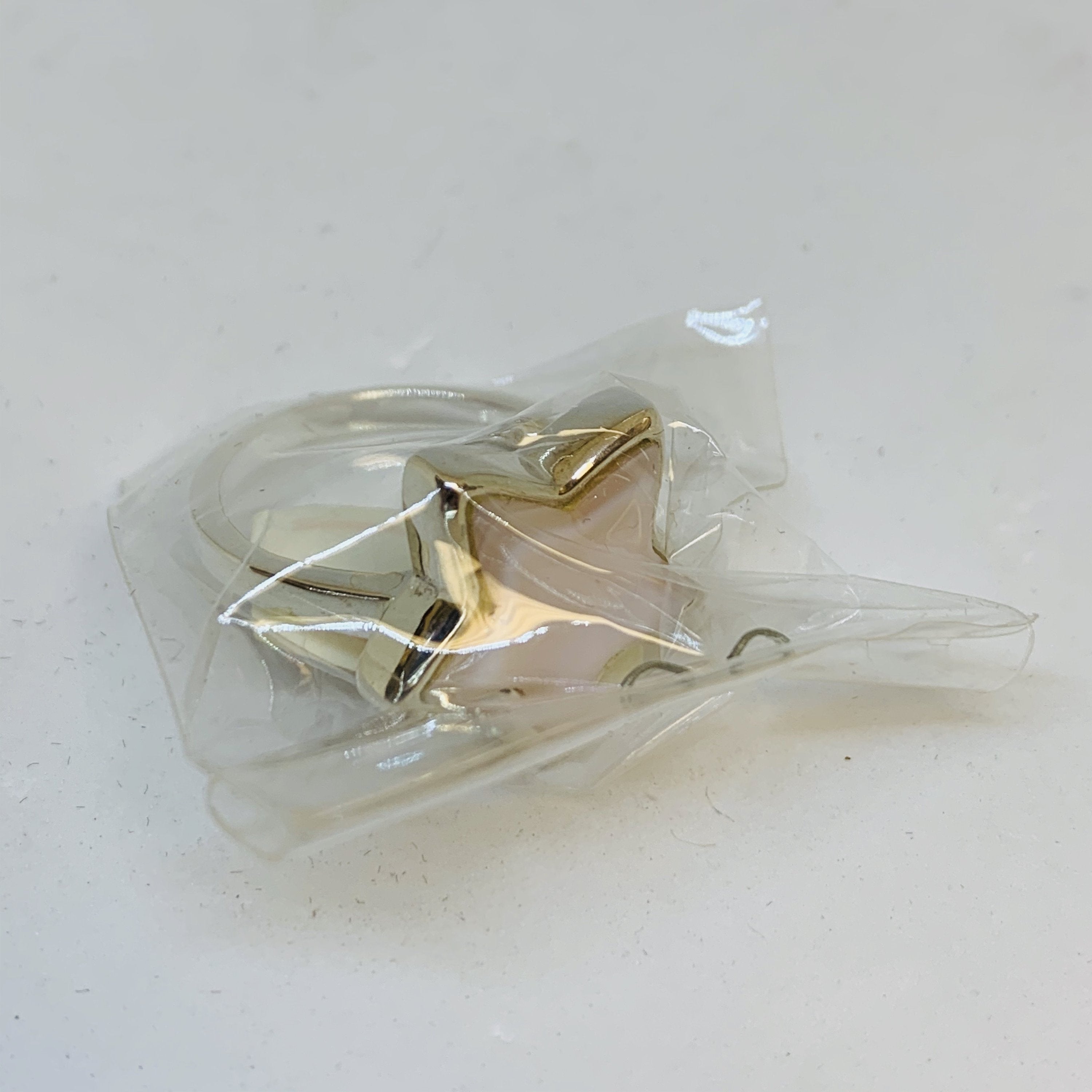Silver Mother of Pearl Ring | Star Design | Soothing Sea Energy