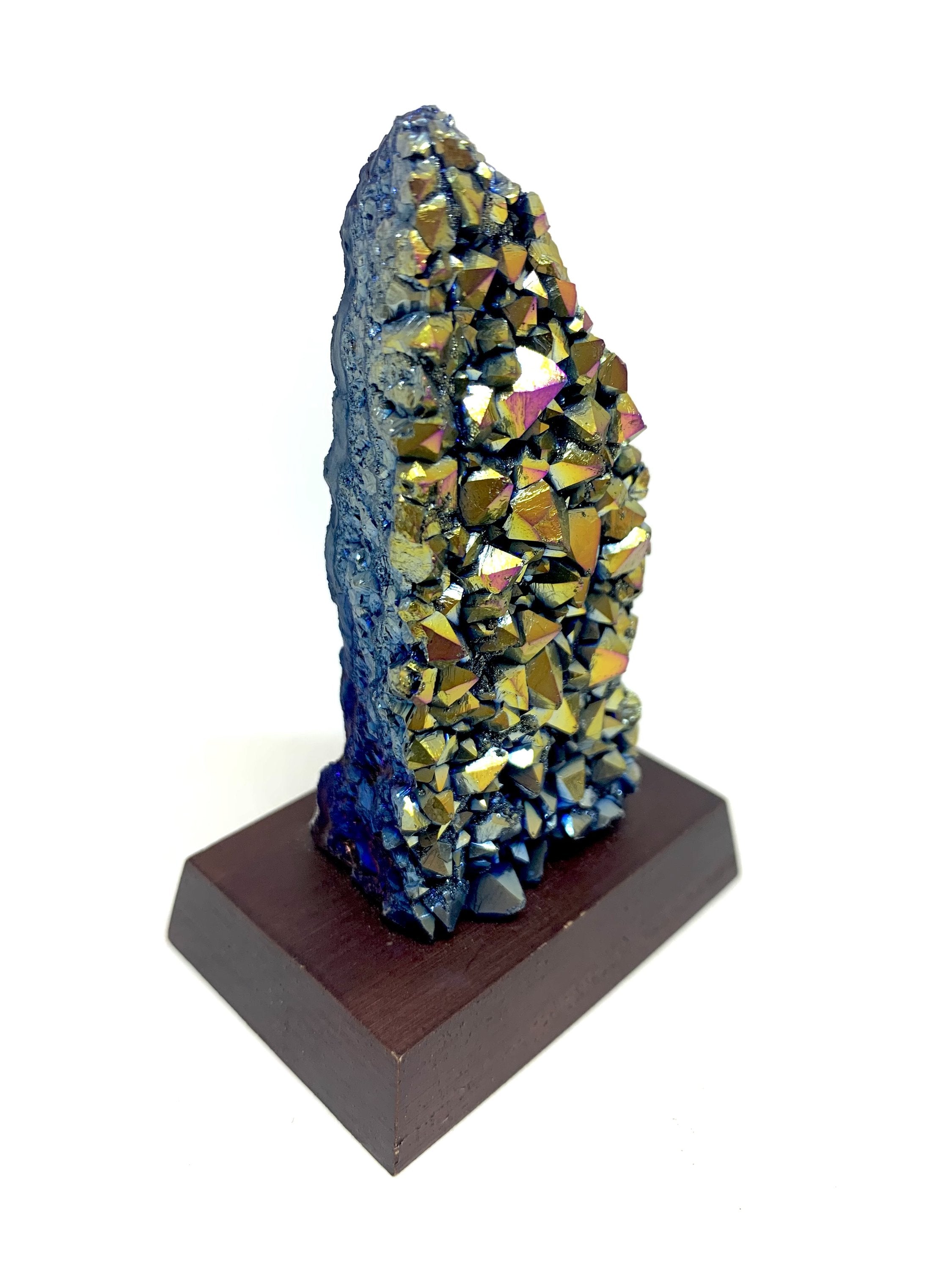 Rainbow Amethyst Cluster | Crystal Healing Energy | WorthyVibe