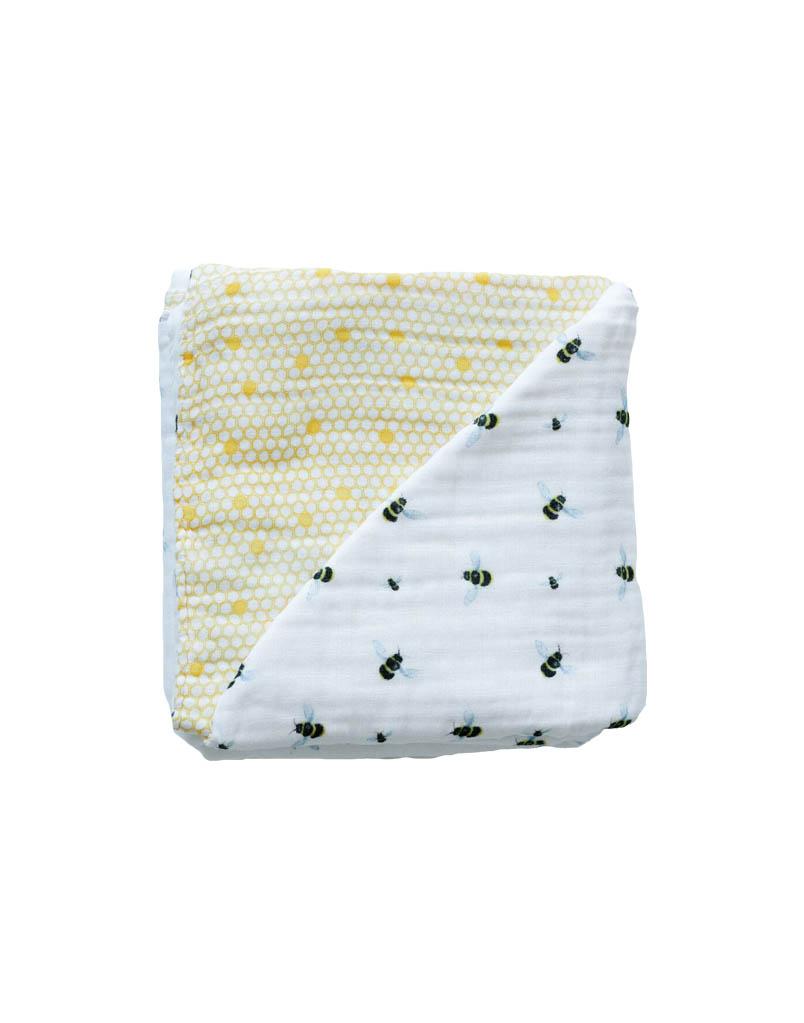 Organic Snug Blanket Bees Design - Artisan Home Decor
