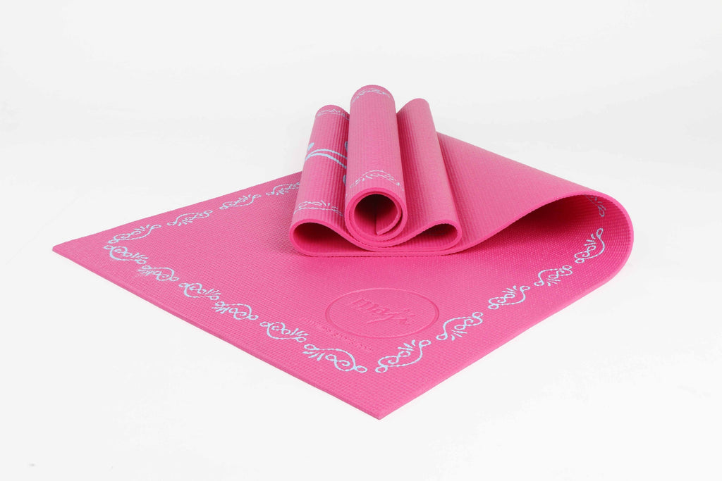 Printed PVC Premium Yoga Mat - Spiritual & Wellness
