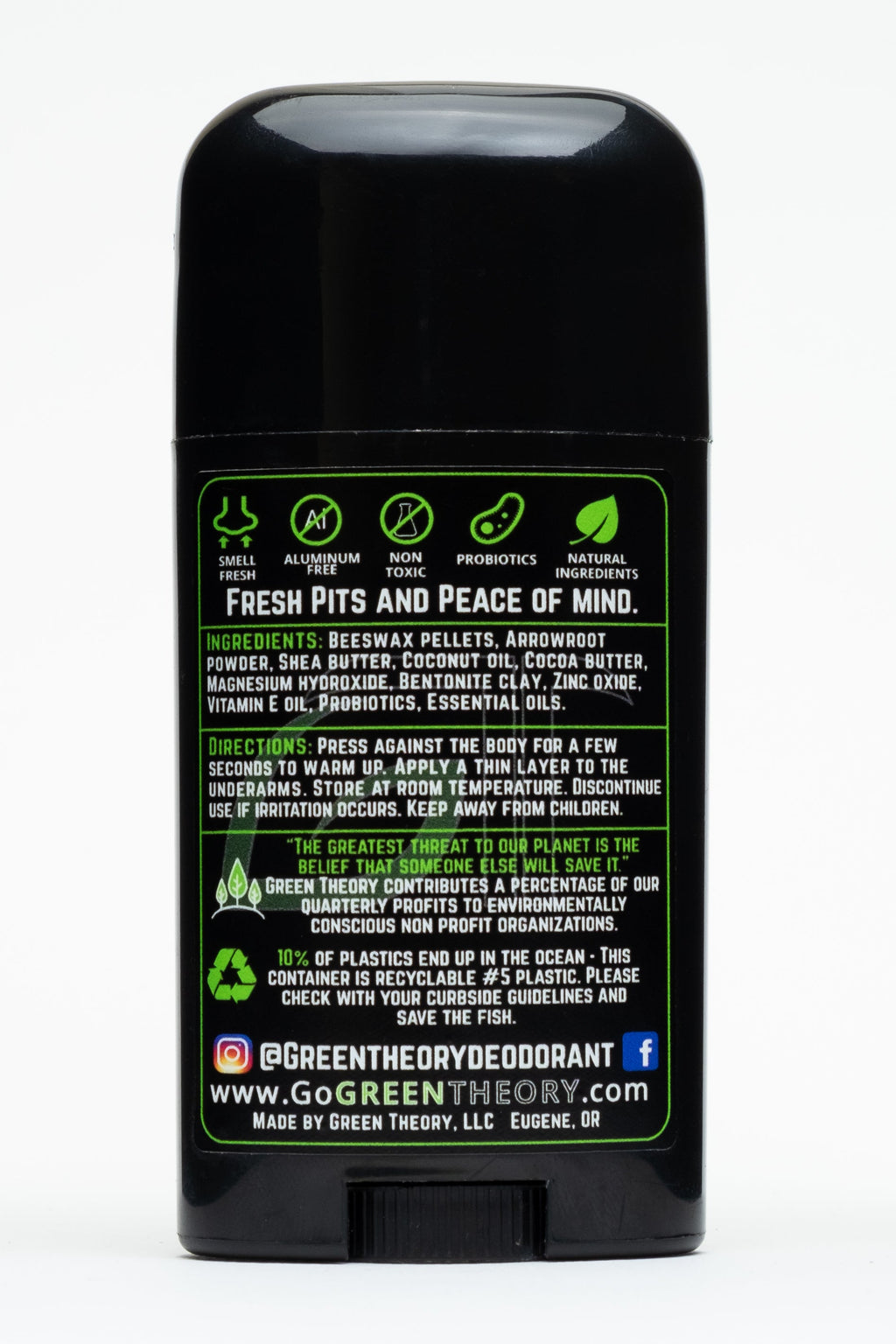 Mojito Baking Soda Free Probiotic Natural Aluminum Free Deodorant - Spiritual & Wellness