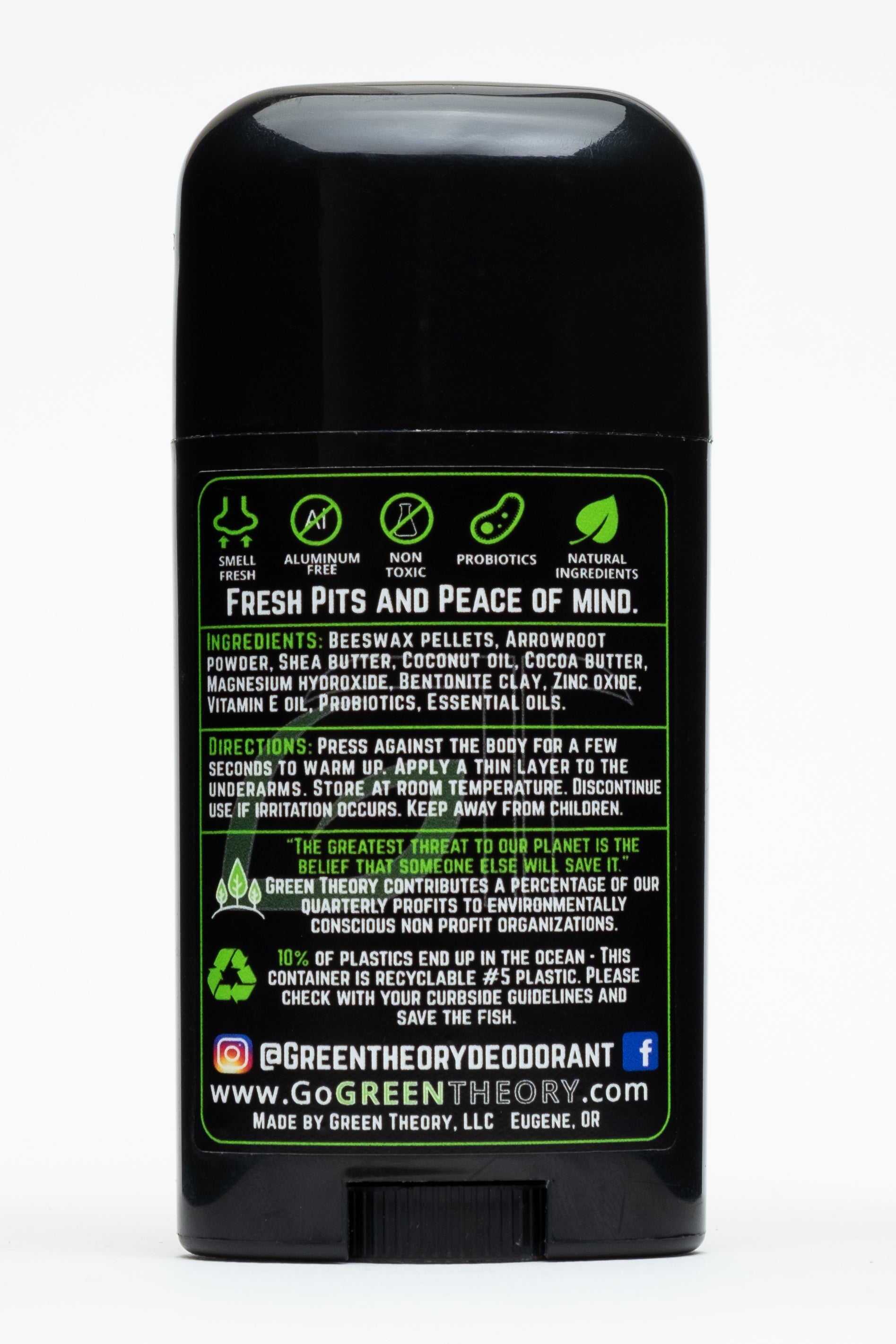 Mojito Baking Soda Free Probiotic Natural Aluminum Free Deodorant - Spiritual & Wellness