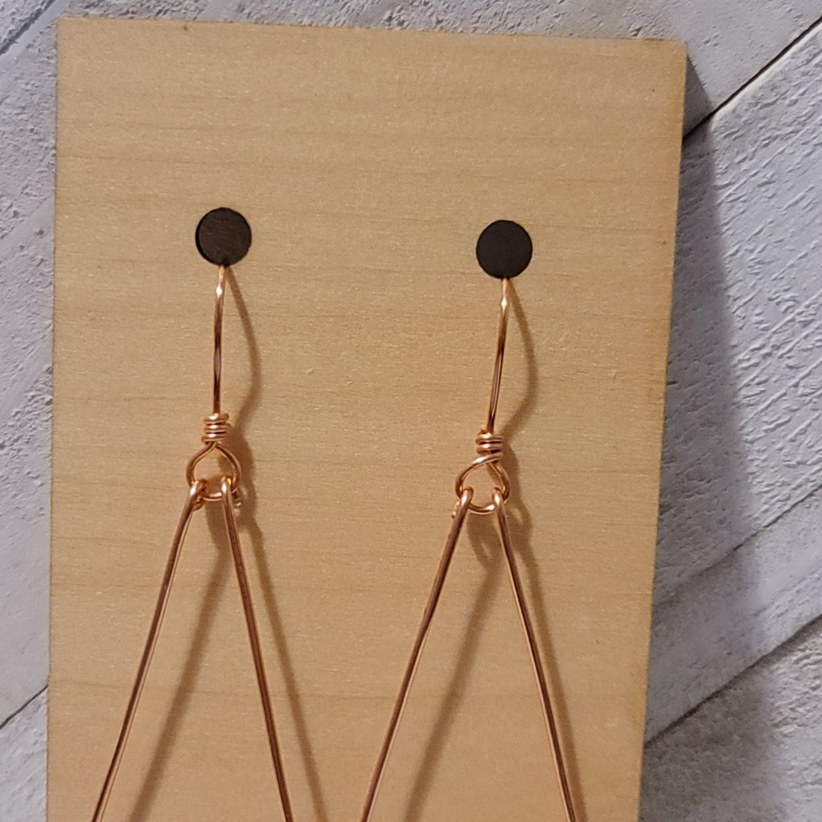 Amazonite Copper Earrings - Earrings