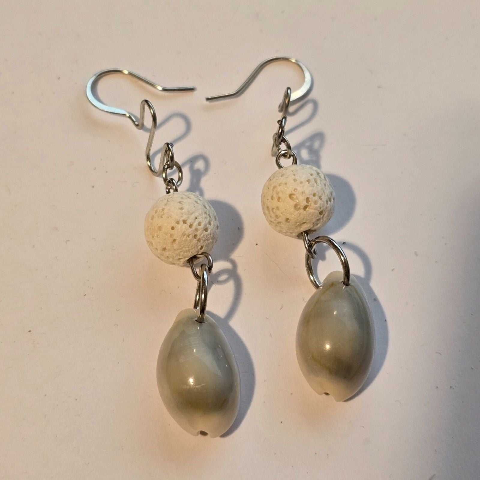 Puka Shell Earrings - Earrings