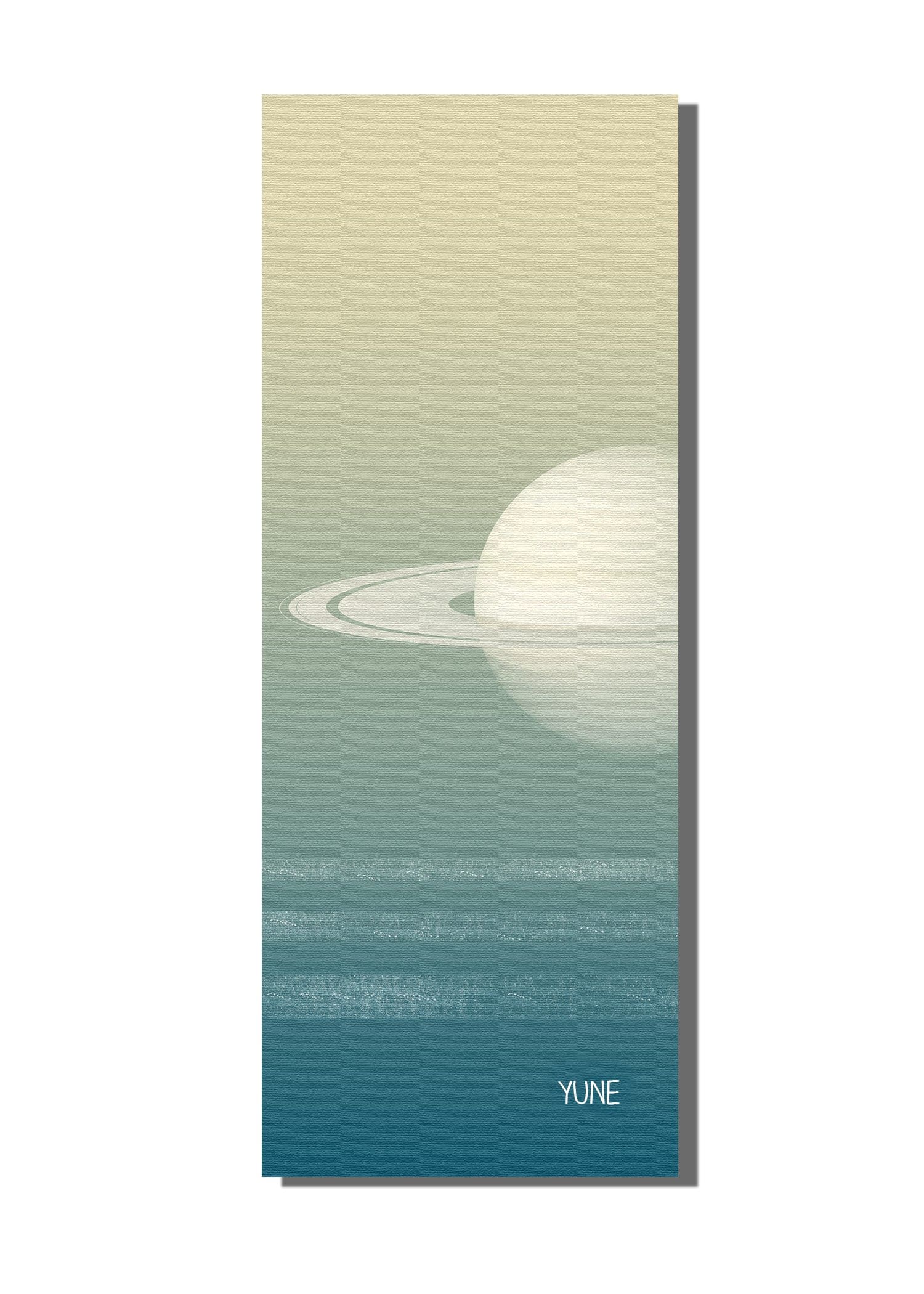 Cosmic Flow Yoga Mat 6mm - Planetary space design for yoga and meditation