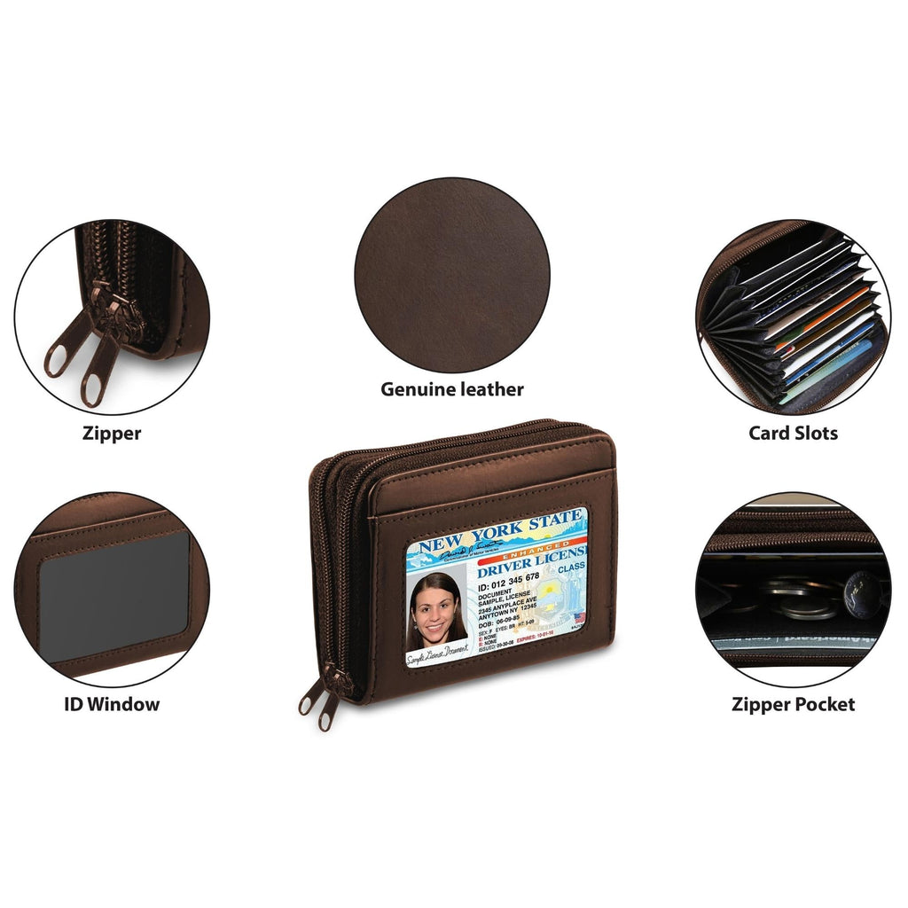 RFID Leather Wallet - Accessories