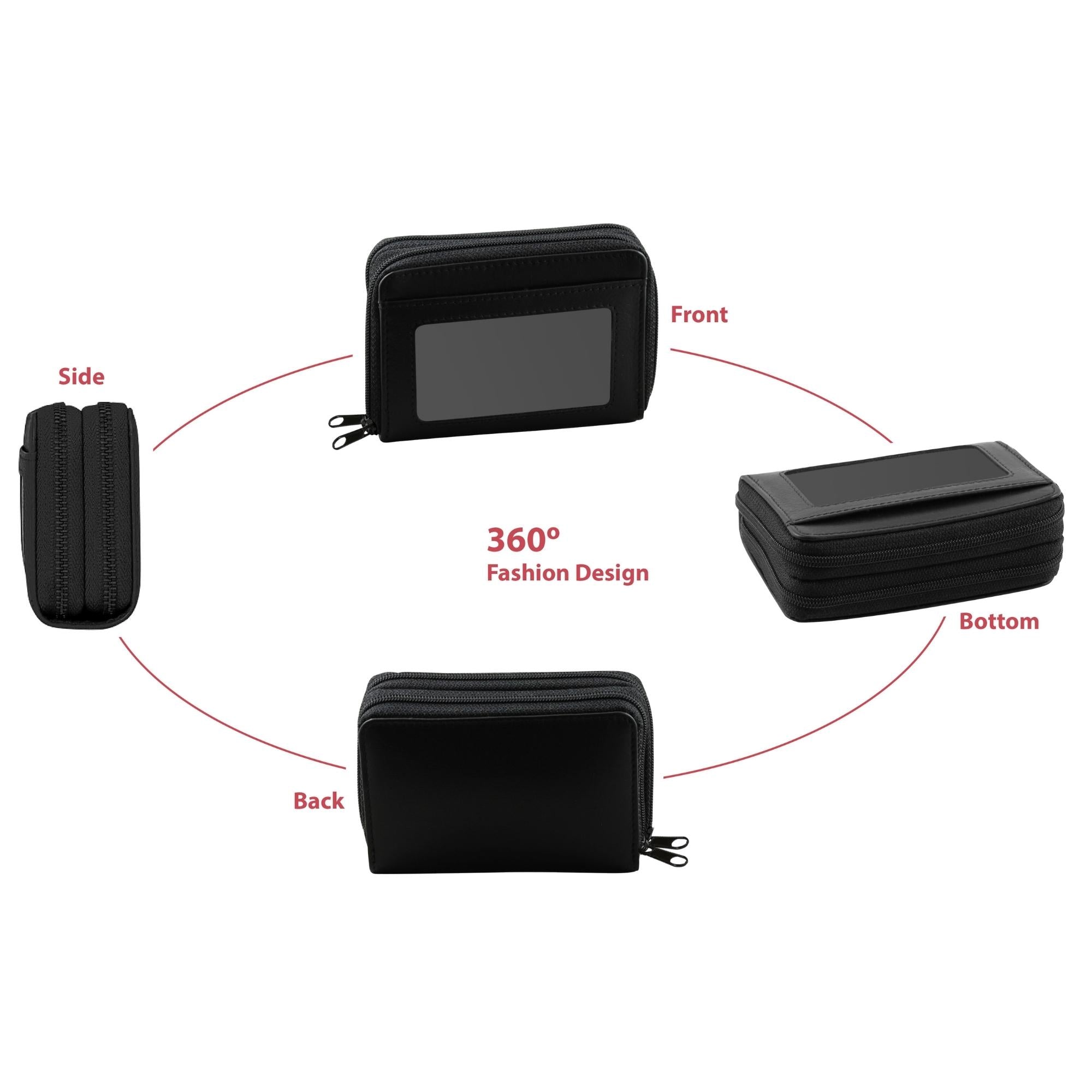 RFID Leather Wallet - Accessories